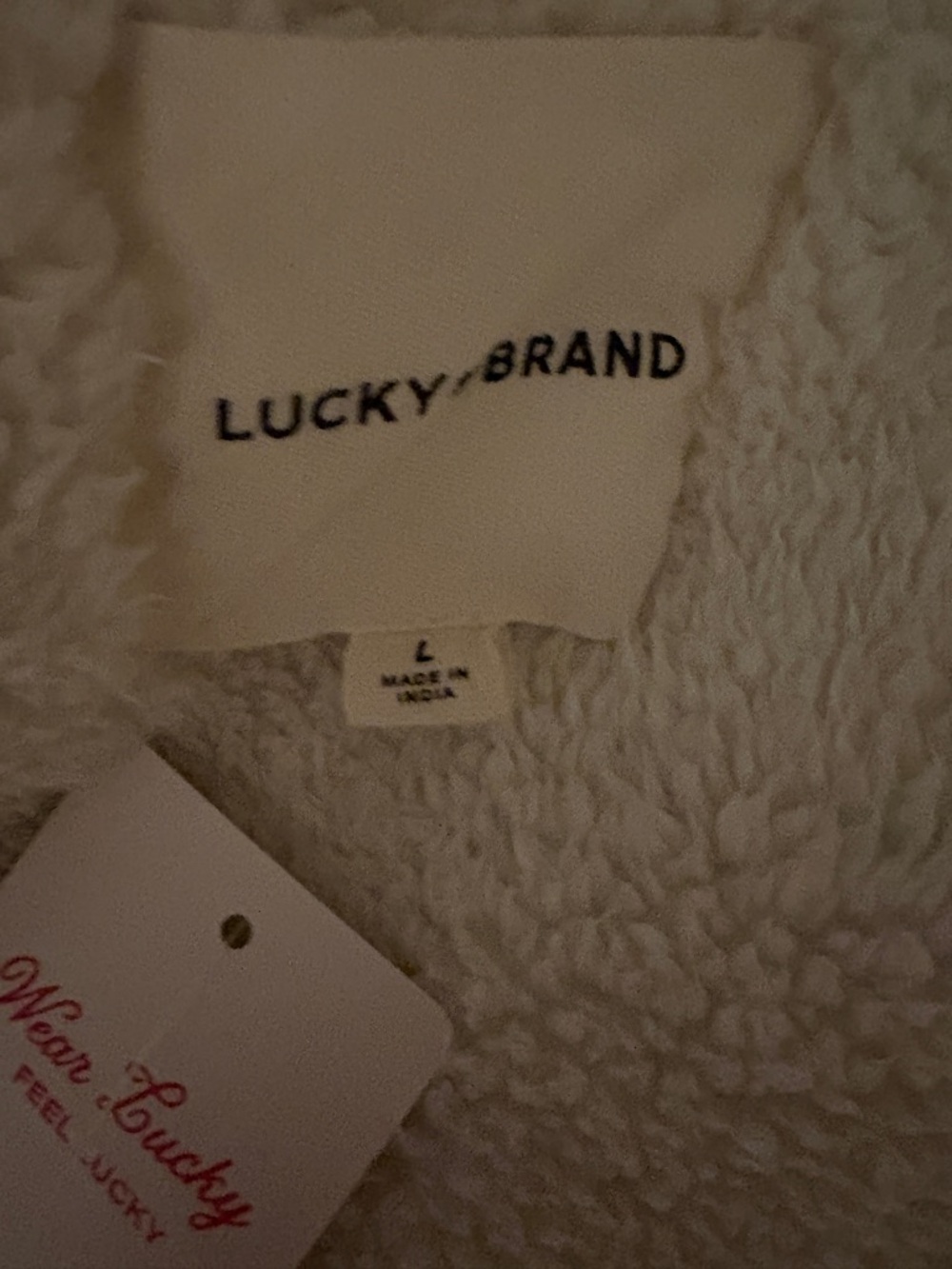 Lucky Brand Army/Olive Green & Cream Plaid Utility Shacket - Picture 2 of 14